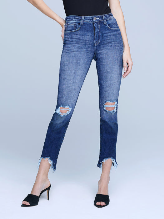 L'agence High line H/R Skinny Jean (castaic destruct)