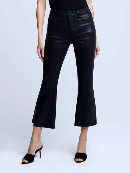 L'agence Kendra Black Coated Pant