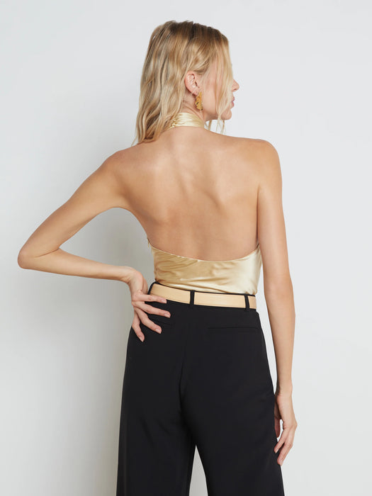 L'agence Letitia Twist Neck Top