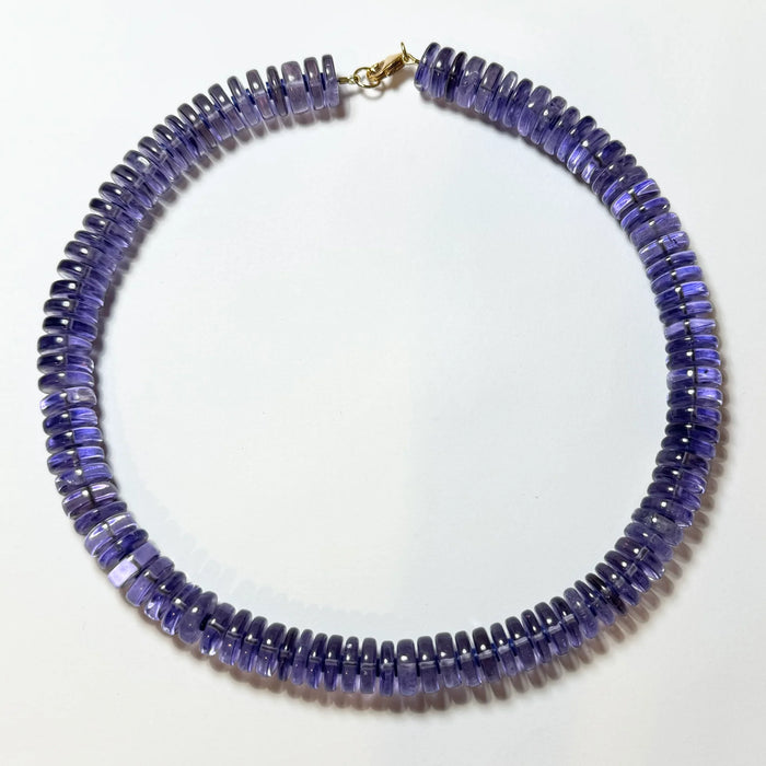 Theodosia Amethyst Statement Necklace