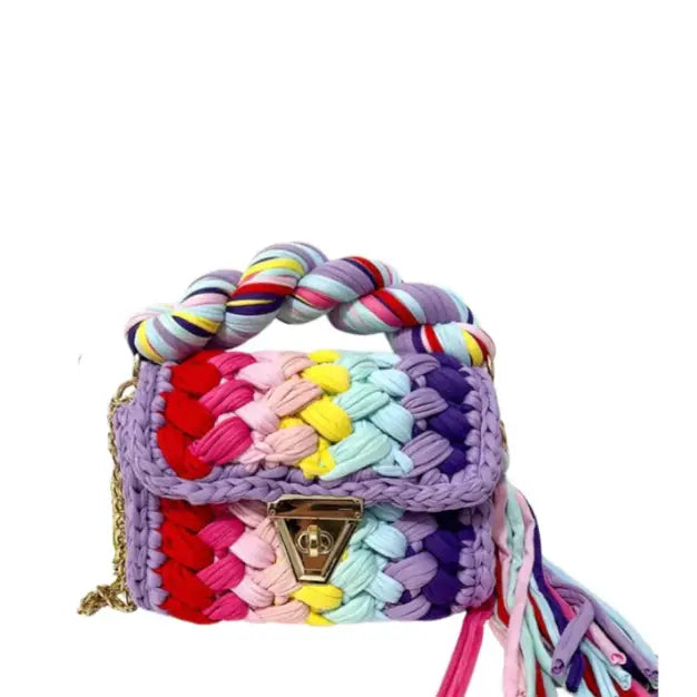 Rainbow Montego Woven Bag