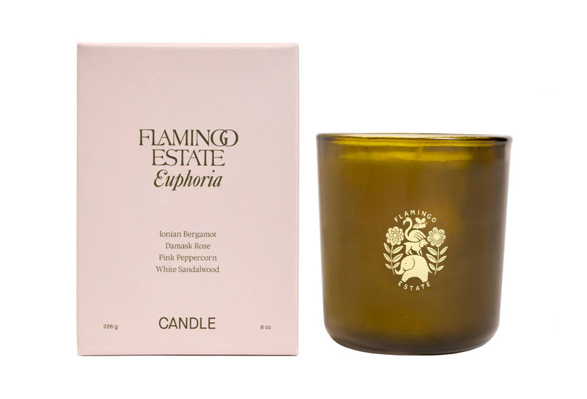 Flamingo Estate Night Blooming Jasmine & Damask Rose Candle