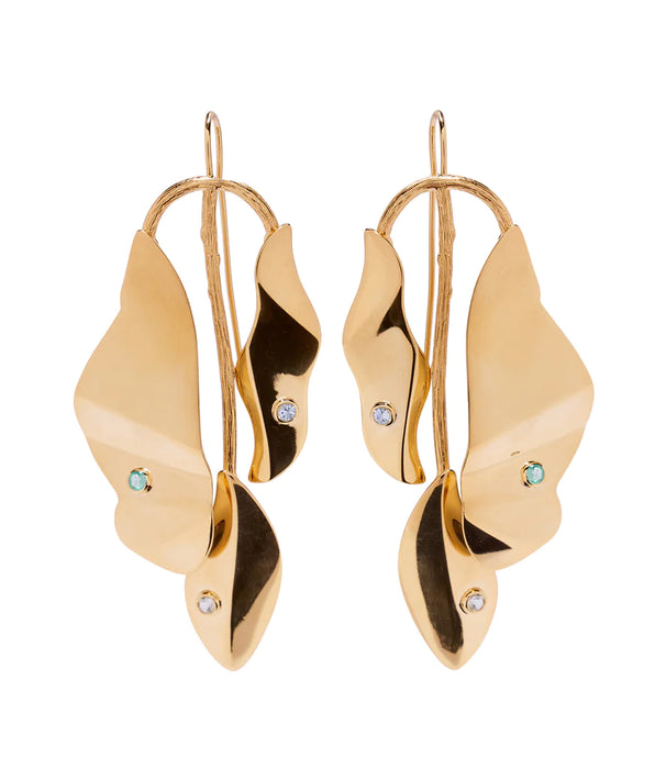 Lizzie Fortunato Gold Breeze Earring