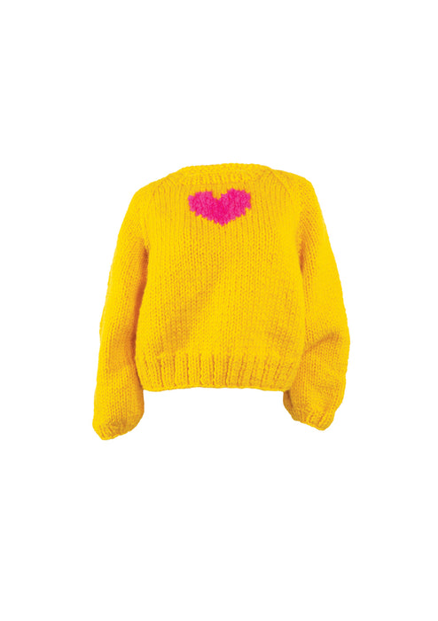 Gogo Sweaters Heart Pullover (so golden)