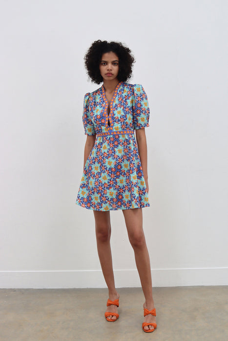 Saloni Tabitha Mini Dress