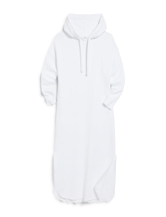 Frank and Eileen James Hooded Cape Dress (white)