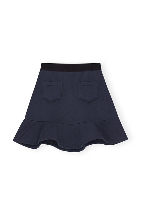 Ganni Heavy Fleece Mini Skirt