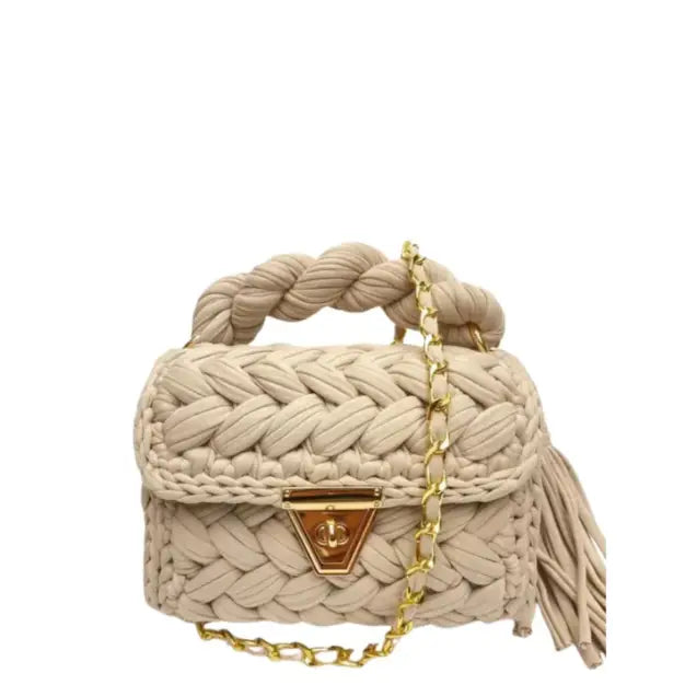 Ivory Montego Woven Bag