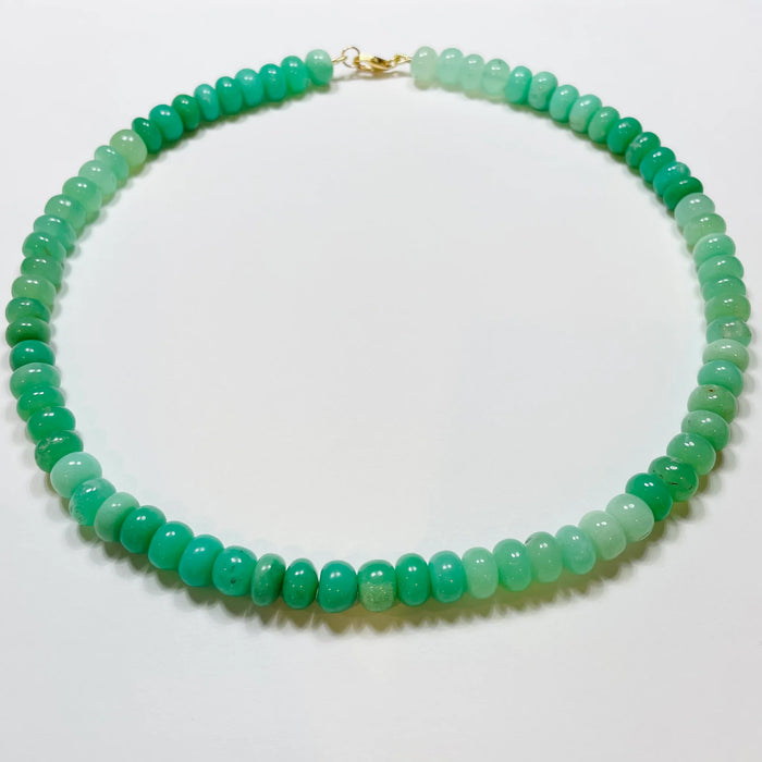 Theodosia Original Chrysoprase Candy Necklace