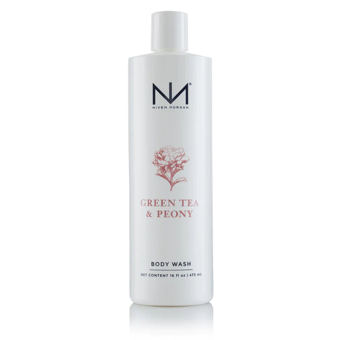 Niven Morgan Green Tea & Peony Body Wash