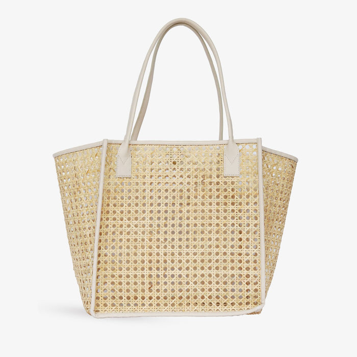 Bembien Rosa Tote (cream rattan)